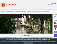 Tablet Screenshot of comune.sacile.pn.it